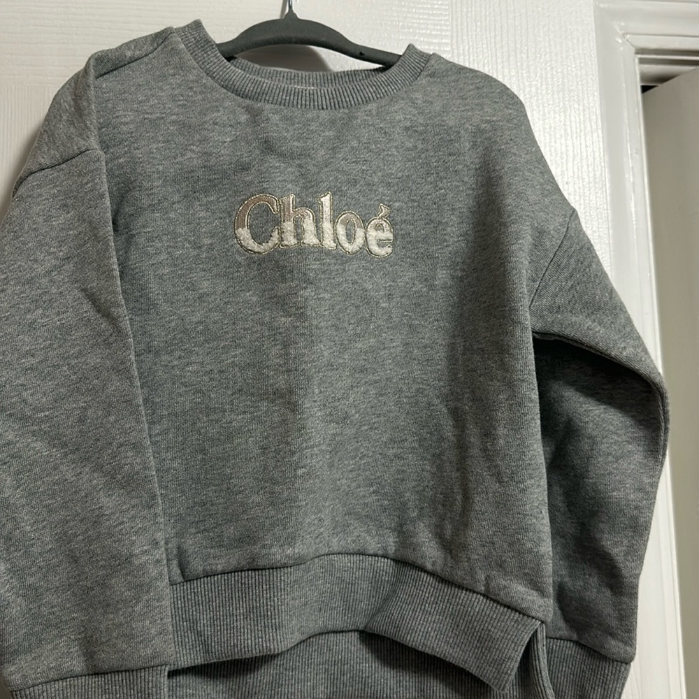 Chloe grey sweatshirt